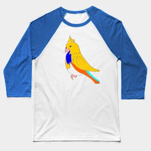 Parrot design Baseball T-Shirt